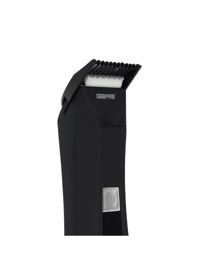 GEEPAS Waterproof Body Trimmer | LED Light and Display, with Detachable and Adjustable Guide Combs | Trimmers for Men, Convenient and Long-Lasting Battery | 2 Years Warranty GTR57519UK Black - Image 5
